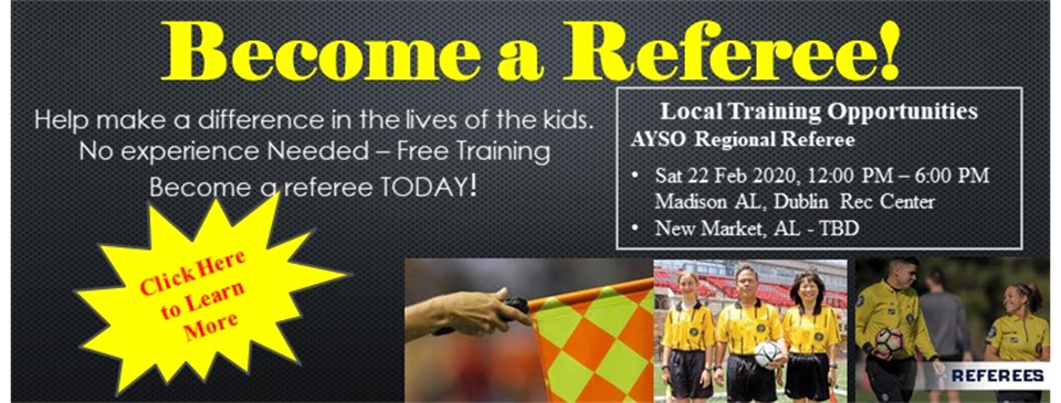 Become a Referee