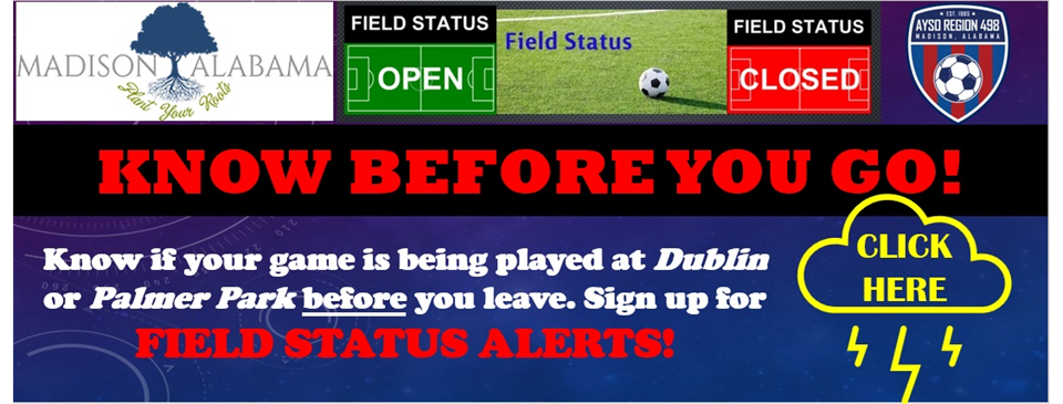 Field Status Alerts