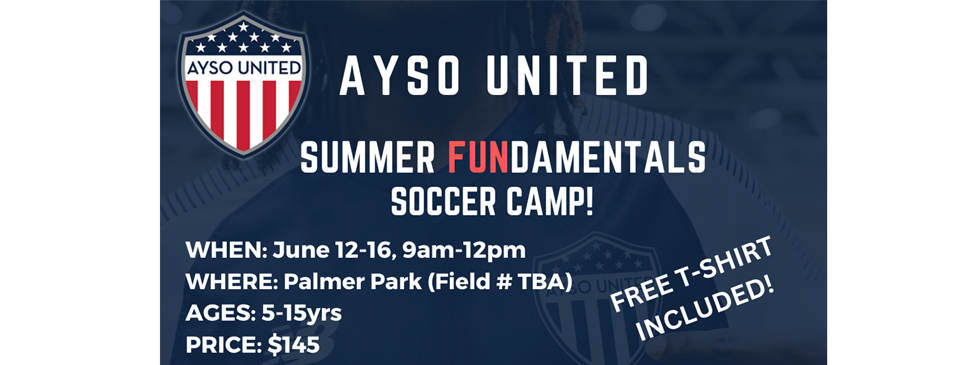 AYSO United FUNdamentals Summer Camp